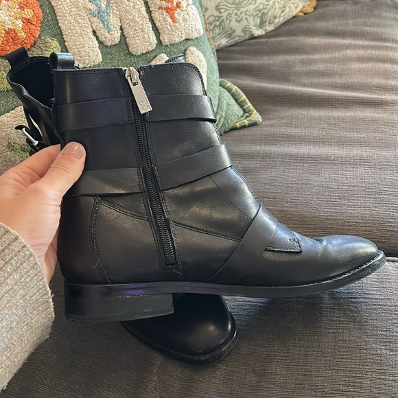 Black Moto Boot - Picture 9 of 10